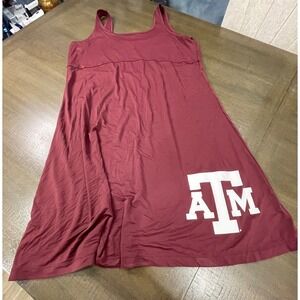 Columbia Texas A&M Aggies Maroon Sleeveless Dress XL Athletic Activewear